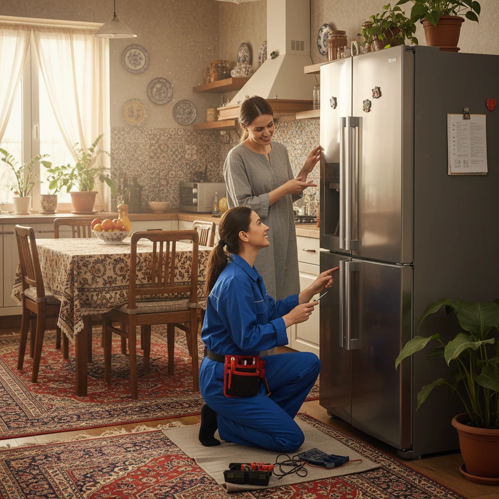 تعمیر تخصصی یخچال و فریزر در نجف اباد 