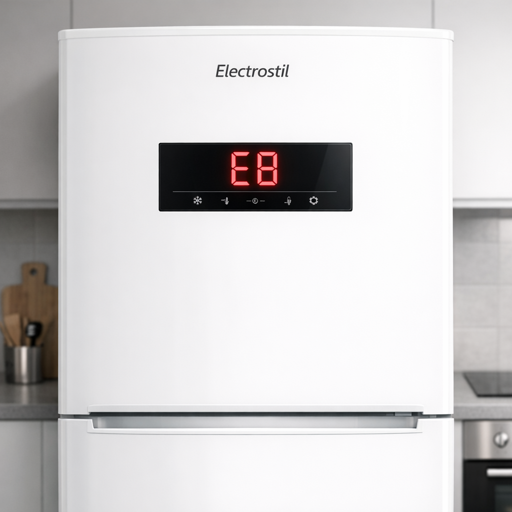 ارور e8 یخچال الکترواستیل