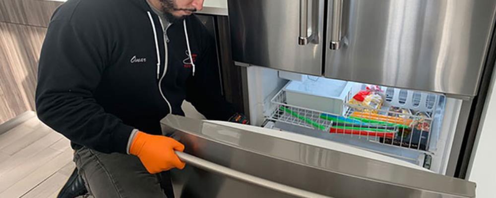 نمایندگی یخچال ال‌جی در میبد | تعمیر تخصصی یخچال LG با ضامینس